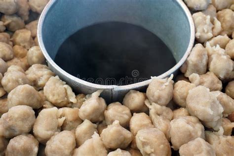 Pentol or Meatballs is an Indonesian Street Food. Stock Image - Image of culinary, cheap: 290992525