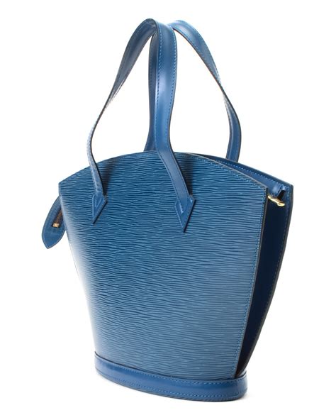 Louis vuitton Blue Tote Bag - Vintage in Blue | Lyst