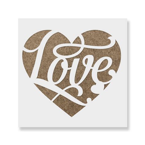 Love Heart Stencil