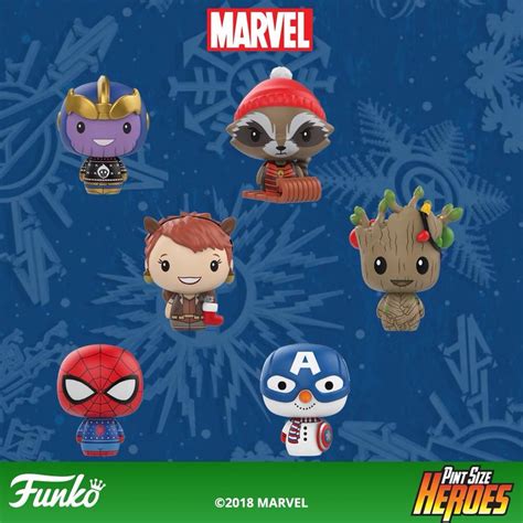 Funko Marvel Holiday POP Vinyls & Pint Size Heroes Figures! - Marvel Toy News