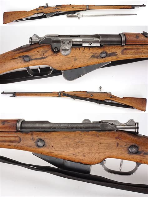 WWI FRENCH MANNLICHER-BERTHIER MODEL 1916 BOLT RIFLE 8MM BAYONET C&R OK For Sale at GunAuction ...