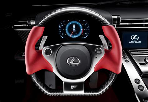 Lexus LFA Steering Wheel - Car Body Design