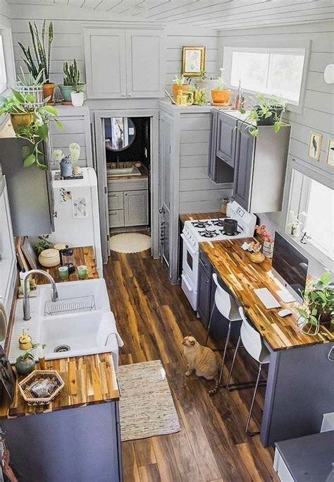 43 Enchanting Kitchen Design Ideas For Small Spaces - HOMISHOME