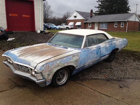 SUPERNATURAL 1967 Chevrolet Impala 327 4 Door Hardtop - Classic Chevrolet Impala 1967 for sale