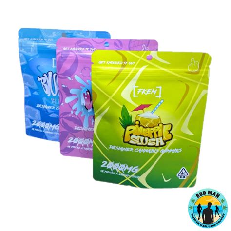 FKEM Cannabis Infused Gummies (2,000mg – 8 options): Bud Man Orange County Dispensary Delivery