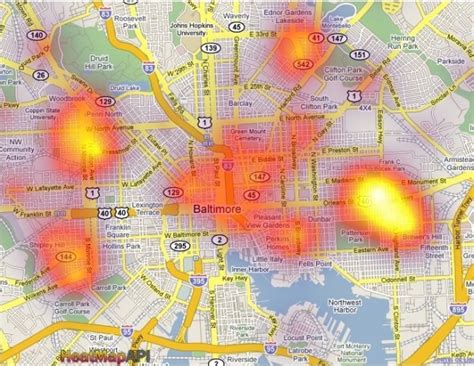 Baltimore Sun Homicide Map - United States Map