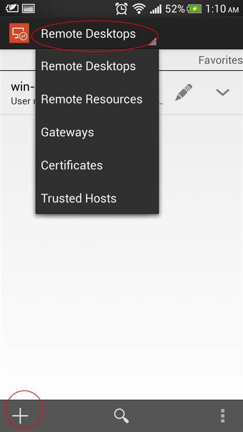 Android-er: Basic setup for Microsoft Remote Desktop and Remote Desktop Client for Android