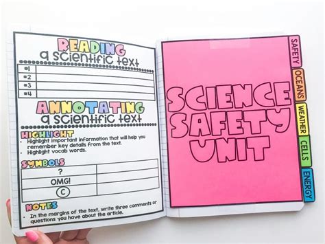 Science Interactive Notebooks - Maniacs in the Middle