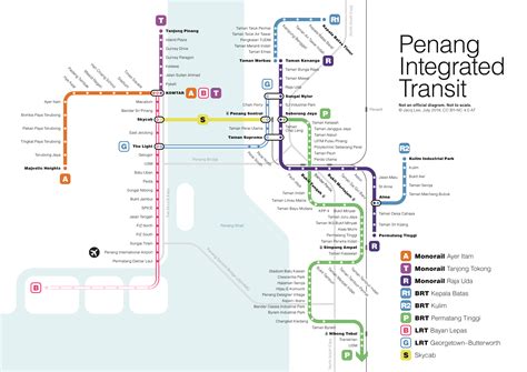 Penang Lrt Map - Calliegwf