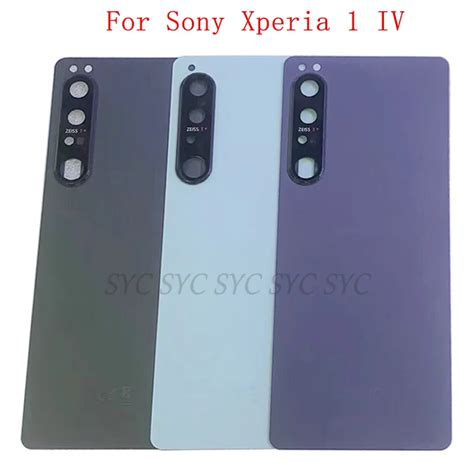 Original Battery Cover Rear Door Housing For Sony Xperia 1 IV Back ...