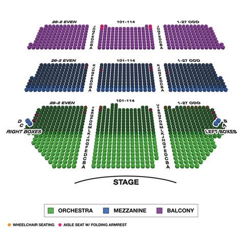 Shubert Theatre Broadway Seating Charts