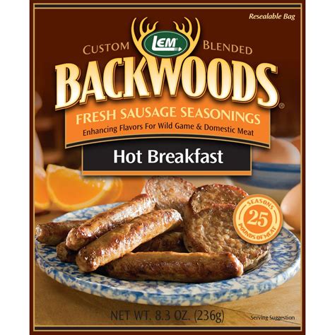 Backwoods Hot Breakfast Fresh Sausage Seasoning | LEM Products