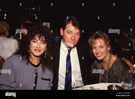 Marina Sirtis, Jonathan Frakes and Genie Francis at the ABC Television Midseason Affiliates ...