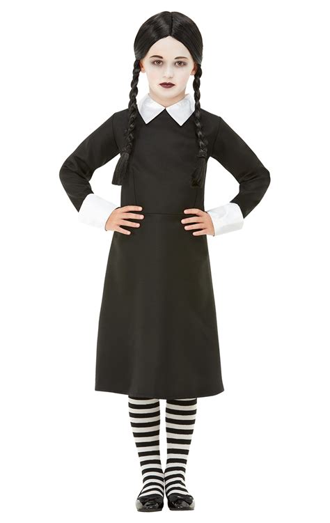 Girls Wednesday Addams Costume