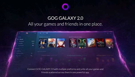 GOG Launches GOG GALAXY 2 Closed Beta; Features Detailed