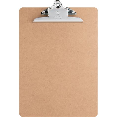 Business Source Hardboard Clipboard, Brown, 1 Each (Quantity) - Walmart.com - Walmart.com