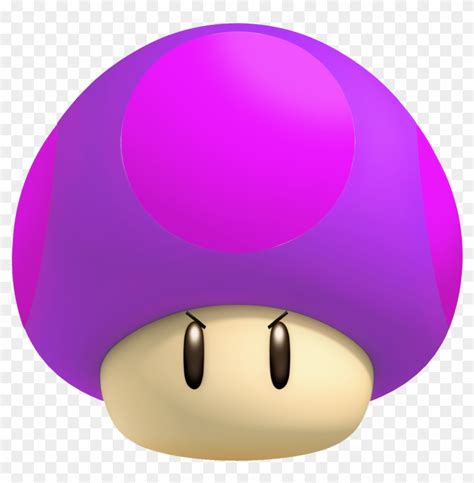 Poison Mushroom - Super Mario Poison Mushroom - Free Transparent PNG Clipart Images Download