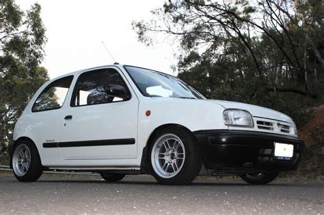 Micra K11 Daily - Slammed on Enkei's.