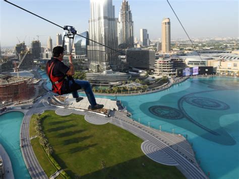 Dubai’s latest challenge: Zip-lining across Dubai Fountains | Society – Gulf News