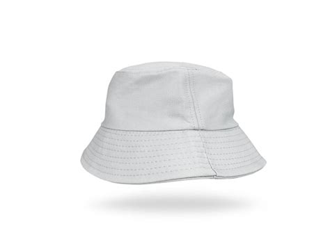 Premium Photo | White bucket hat isolated on white