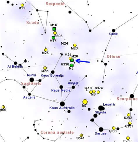 Trifid Nebula - Messier 20 | Constellation Guide