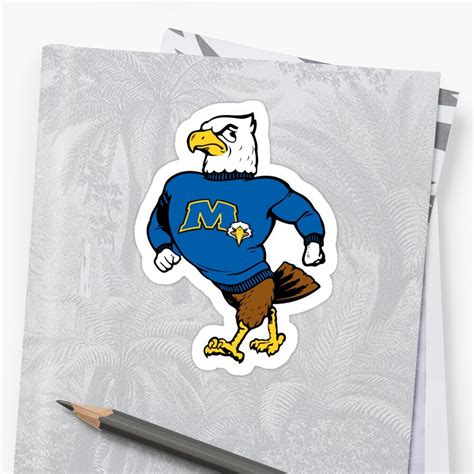 "Morehead State University Eagles Vintage Logo Mascot" Sticker by ...