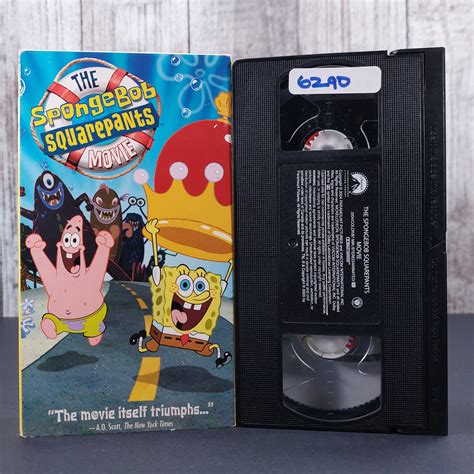 The Spongebob Squarepants Movie Vhs