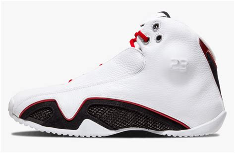 Air Jordan 21 White Black Red, HD Png Download , Transparent Png Image ...