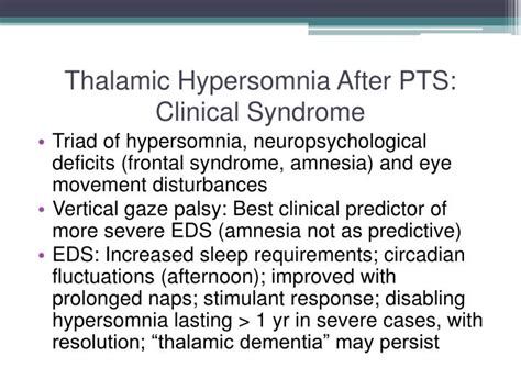 PPT - Thalamic Stroke and Disordered Sleep PowerPoint Presentation - ID ...