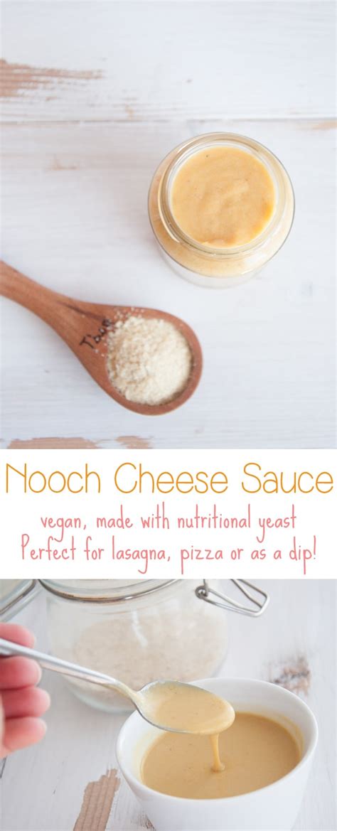 Nooch Cheese Sauce Recipe + Video | Elephantastic Vegan