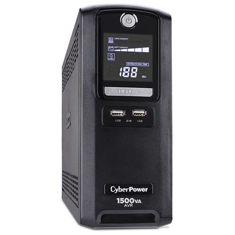 CyberPower Intelligent LCD 10-Outlet 1500VA UPS Battery System