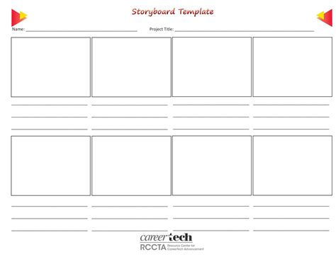 Free Printable Storyboard Templates Pdf Word Blank Example – NBKomputer