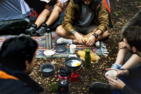 Friends Camping In The Forest Together | PTT Outdoor