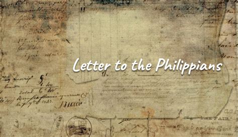 Letter to the Philippians – week 3 | Zion Mennonite Church