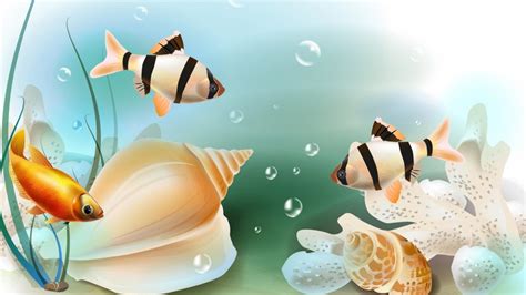 View Fish Background Hd PNG - FISH WORLD