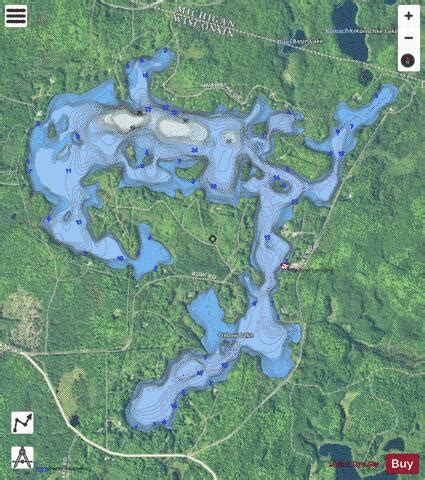 Oxbow Lake Fishing Map | Nautical Charts App