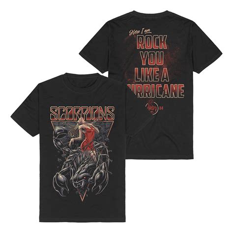 Rock You Like A Hurricane T-Shirt - Scorpions Official Store