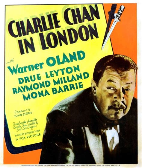 Charlie Chan In London Movie Poster Masterprint (24 x 36) - Walmart.com - Walmart.com