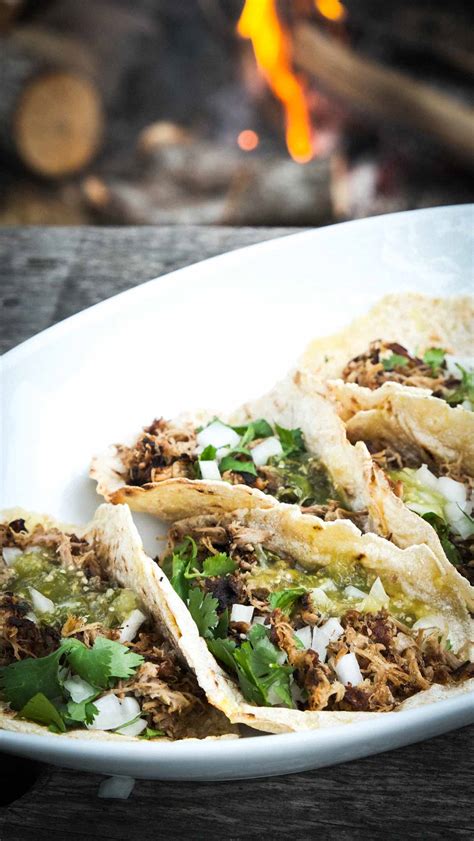 Crispy Pork Carnitas Street Tacos Recipe - Molé in the Wall