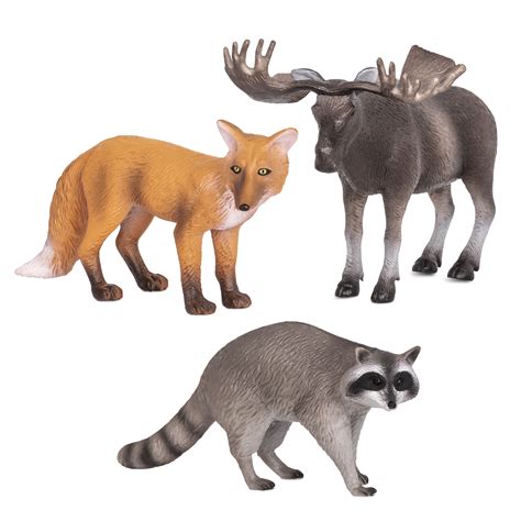 Forest Animals | Animal Toys for Kids, Wild Animals, Plastic Animal Toys