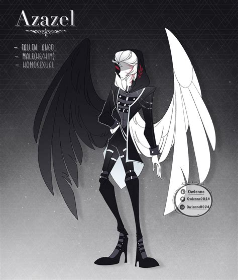 Azazel, the fallen angel | Art/OC by me : r/HazbinHotelOCArt