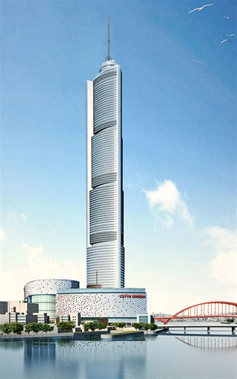 Busan Lotte Town Tower / SOM | Tower, Busan, Towns