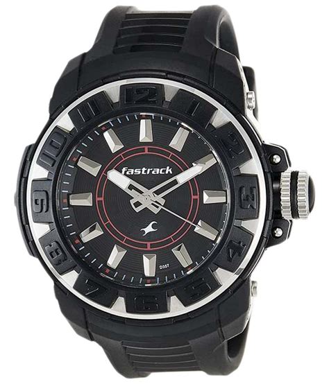 Fastrack Black Analogue Watch - Buy Fastrack Black Analogue Watch Online at Best Prices in India ...