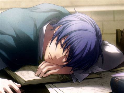 To Tired To Read..., Tired, Boy, Anime, Wand of Fortune, Sleeping, Julius Fortner, HD wallpaper ...