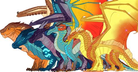 Dragonets of destiny by velocirapioca on DeviantArt