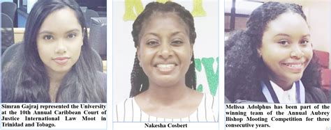 #Four UG Grads Awarded Gov’t Scholarships For Hugh Wooding Law School