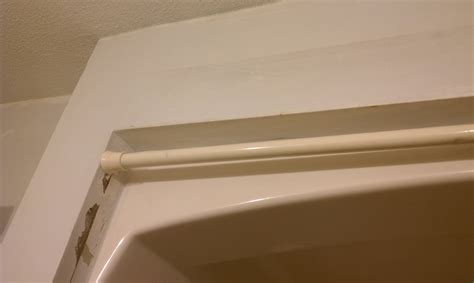 bathroom - ceiling mount shower curtain rod - Home Improvement Stack Exchange