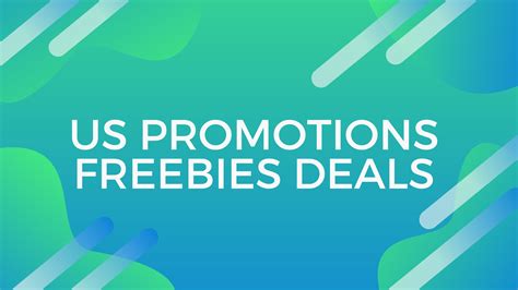 US Promotions Freebies Deals Sales | Coupons | Glitches | No Review
