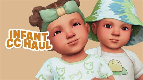 The Sims 4 Infants CC Haul + CC List - YouTube