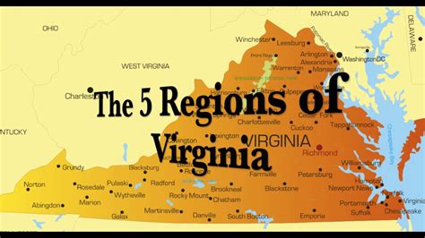 Five Regions of Virginia - YouTube